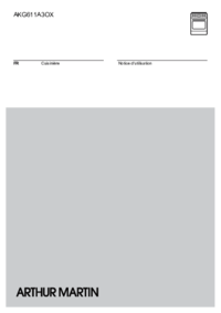Zobrazit dokument Arthur_Martin AKG611A3OX Uživatelský manuál