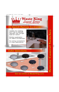 Zobrazit dokument Waste-king 1423 Uživatelský manuál