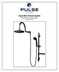 Zobrazit dokument Pulse-showerspas 1019 Aqua Rain Uživatelský manuál