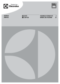 Zobrazit dokument Electrolux EOB3400BAX Uživatelský manuál